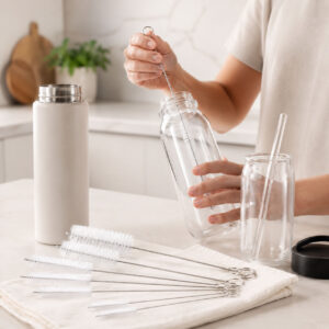 Bottle & Straw Cleaning Brush Set