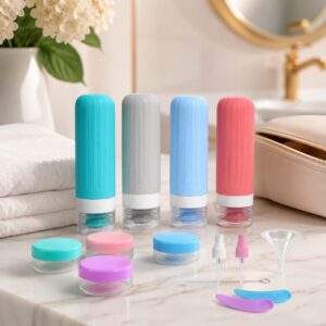 Silicone Travel Bottles Set